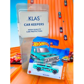 Hot Wheels Mazda Repu (Teal Green) 4/10 HW Hot Trucks - 2023-147/250(Short Card) - COMES IN A KLAS CAR KEEPER PROTECTIVE COLLECTORS CASE - HKH99