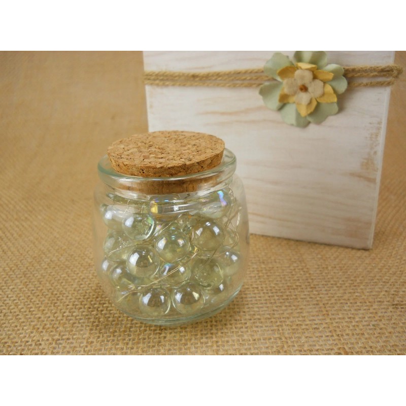 Decor LED Rope Nightlight Mystical Fairy Jar with Cork Lid