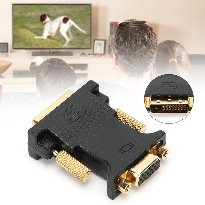 E0401 DVII 24+1 Male to VGA Female Dual Channel with