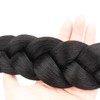 BOBIYA Long Braided Ponytail Extension 30 Inch Pre stretched Braiding