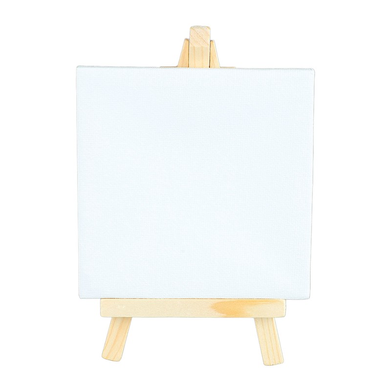 10Pcs Mini Easel Stand 5.9in High 3.1in Wide Adjustable Slope