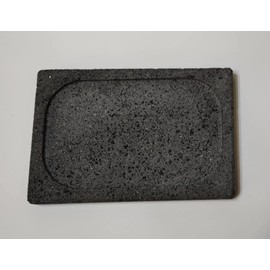 Volcanic stone cooking tile, surface groove, 8 "x 12", lava cooking stone pizza, meat, seafood, vegetables, steaks.Camping grill netting, grill, heavy duty, thickened 1.2 ".
