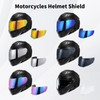 VCOROS I90 Helmet Shield Replacement, I90 Helmet Visor Shield Compatible