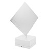 3D Metal Sheet Night Light Rotation Rechargeable Decoration 3D Night