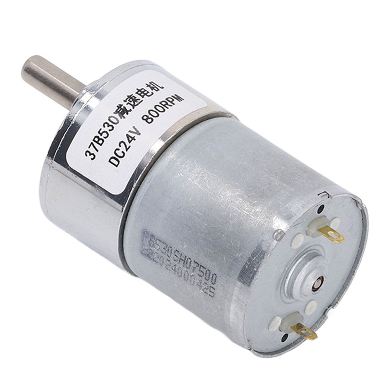 Gear Motor DC 24V 800RPM Speed Reduction Stable Transmission Geared
