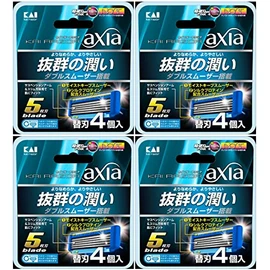 KAI RAZOR axia 5 Blade Replacement Blades 4 Pieces x 4 Packs
