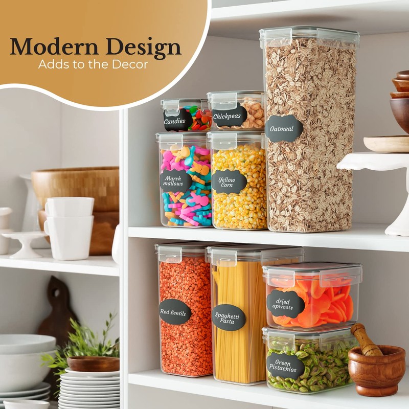 Chef's Path 36-Pack BPA Free Plastic Food Storage Containers with