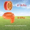 Evenlinkics 20 Pack WA0010 Replacement Spool for Worx Weed Eater