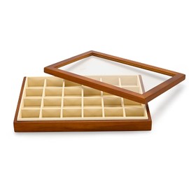 Oirlv Jewellery Organiser Box Vintage Jewellery Box for Necklaces Bracelets Earrings Rings