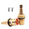 1 Pair Universal Replacement Tap,Ceramic Tap Cartridge Replacement Brass Tap