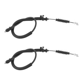 YINETTECH Pack of 2 Car Door Handle Release Cable Compatible with VW CC 2011.11-2016.12 Compatible with Passat Variant 2005-2010 3C8837017 3C8837017A Black