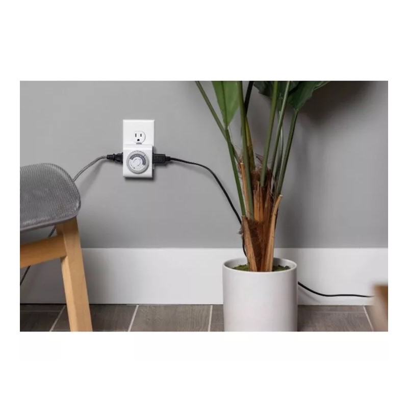 GE Ultrapro Indoor Plug-in Basic Timer Lighting Control Switch Brand