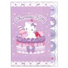 Sun-Star Stationery S2175789 Charmy Kitty Sanrio Characters Goods, Clear File, A4 Size, 5 Pockets, Charmy Kitty