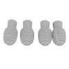 4Pcs Drumstick Silent Tip Silicone Drum Stick Dampener Mallet Mute