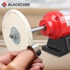 BLACKCUBE Bench Buffer Polisher Motor with 8 Inch Dual Buffering