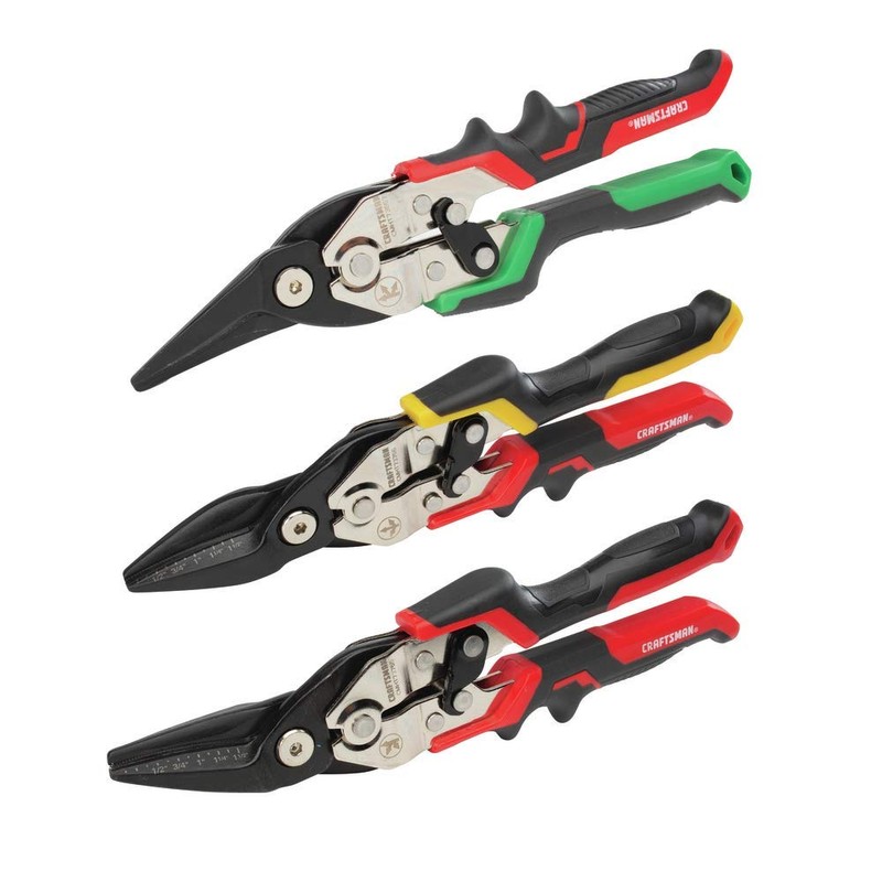 CRAFTSMAN Aviation Snips, 3Piece Set (CMHT73558)