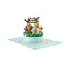 Cavoado® Birthday Card for Children with 3D Pop-up Jungle Animals
