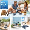 Totsmile 4PCS 5'' Large Sea Turtle & Tortoise Toys Figurines,