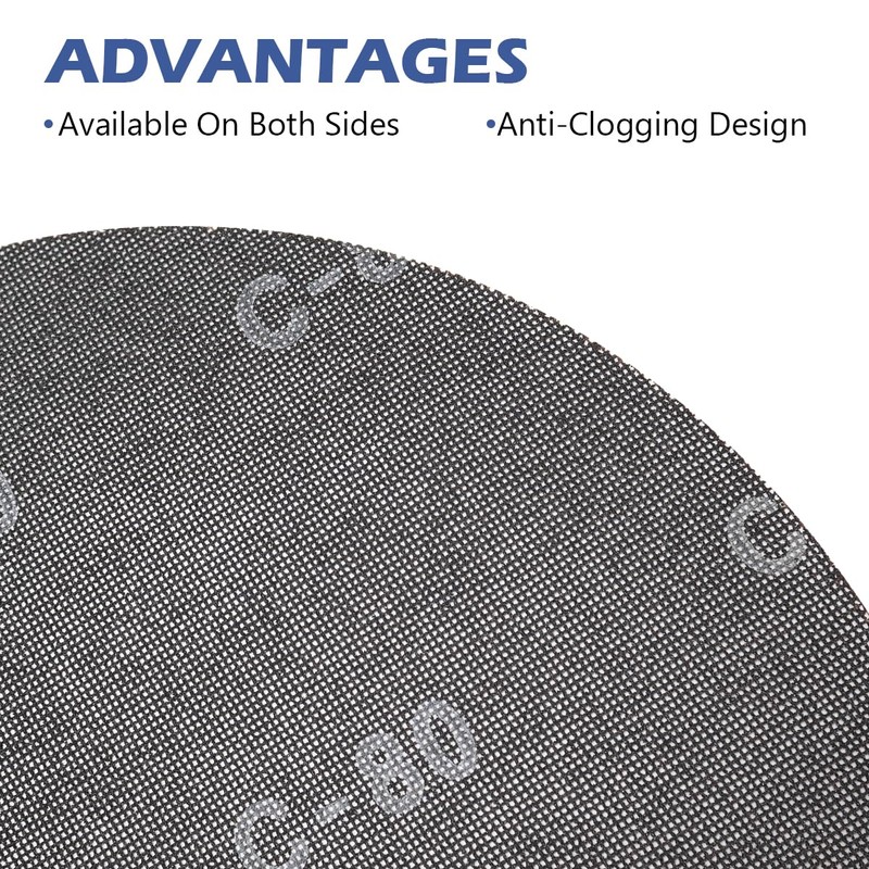 HUAALIUCHE 17" Sanding Screen Discs - Mesh Floor Sanding Screen