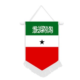 Somaliland Car / Wall Pennant With White Border Great Souvenir