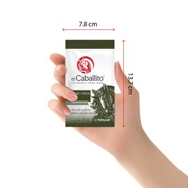 el Caballito Jeans, el único Colorante en Polvo para ropa color Verde militar ¡Revive y cambia el color de tu prenda favorita! Cajilla con 12 sobres de 16g c/u