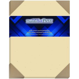 25 Earthy Balsa Fiber 80# Cover Paper Sheets - 9" X 12" (9X12 Inches) Frame and Sketch Pad Size - 80 lb/pound Card Weight - Thick Quality Paper with Natural Fibers and a Smooth Finish