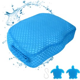 Hot Tub Booster Seat, Weighted SPA Booster Seat Cushion for Adults, 3D Air Mesh Hot Tub Seat Accssories with Non-Slip Micro Dot Bottom,Indoor or Outdoor Quick Dry Hot Tub Pillow