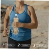 NOLITOY Lightweight Collapsible Tpu Soft Water Bottle for Runners Leakproof