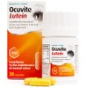 Ocuvite Lutein Supplement, by Bausch + Lomb, Lutein with Zinc,