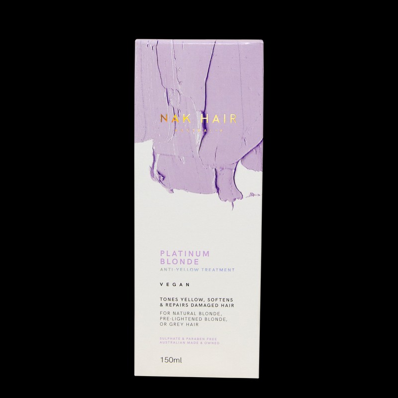 Nak Platinum Blonde Anti-Yellow Treatment 150ml Old Packaging
