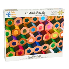 Colored Pencils Twin Spring Goods 1000 Piece Jigsaw Puzzle 1,000 pcs