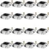 Happybuy Solar Driveway Lights 16-Pack - Bright White With Screw,