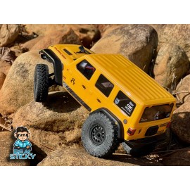 Real Sticky 1/24 R/C Scale Police Blue Line Sticker Sheet Crawler Body Skull Vinyl 50 Decals