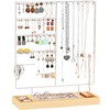 ProCase Jewelry Organizer Stand Earring Holder Organizer, 6 Tiers Earring