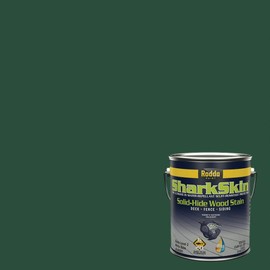 Rodda Paint Sharkskin Deck and Siding Solid Wood Stain, 1 Gallon, Copper Verde