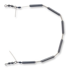 TFT Tremarella Bleifederkette - Federkette zum Forellenangeln, Blei Federkette zum Angeln auf Forelle, Tremarellaangeln, Gewicht:6.5g