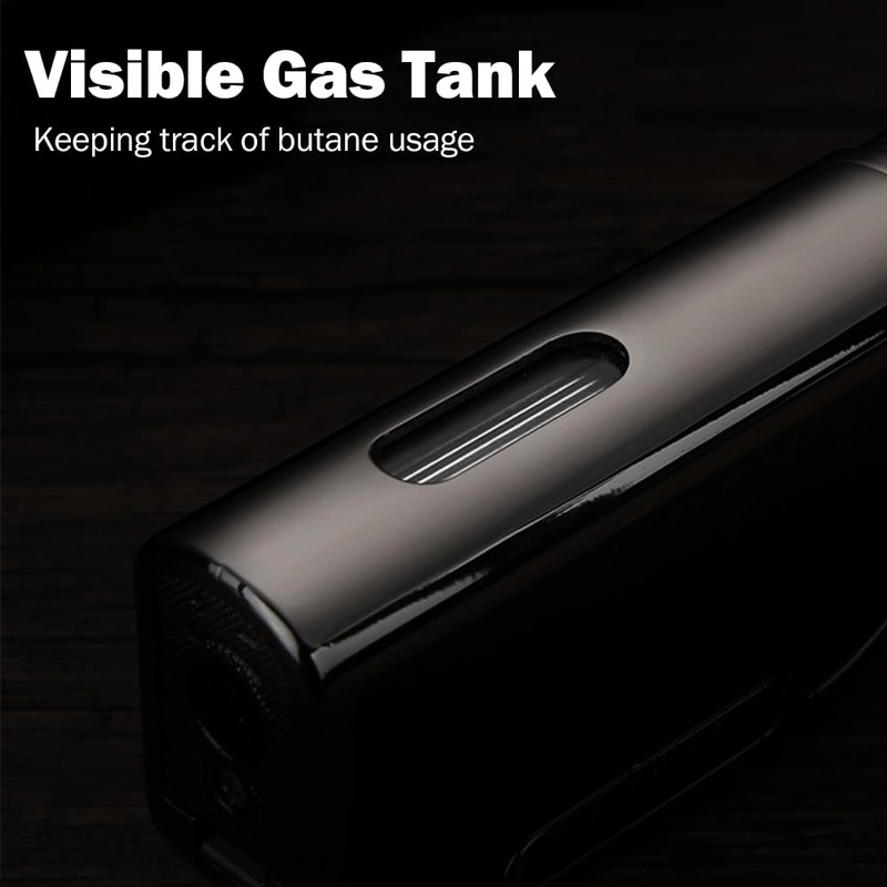Jet Torch Lighter, Soft/Jet Flame Switchable Lighters, Butane Refillable Lighter