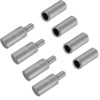 4 PCS Weldable Barrel Hinges Weld On Bullet Door Hinge