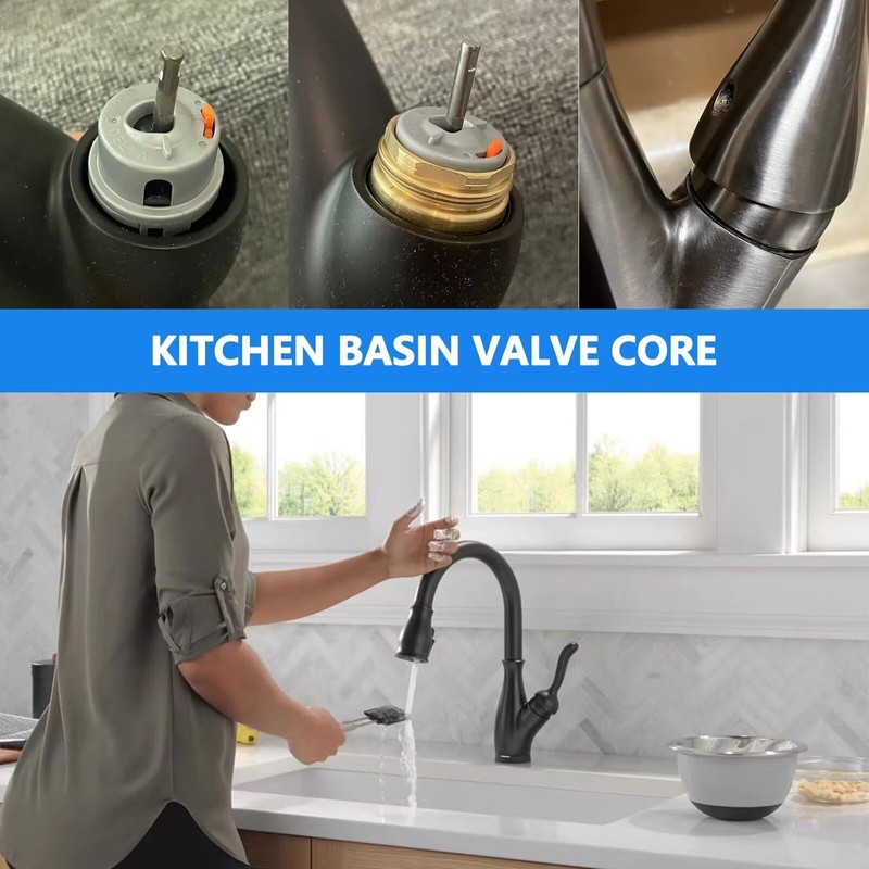 36 mm Single Handle Faucet Replacement RP50587 Cartridge Valve Kit