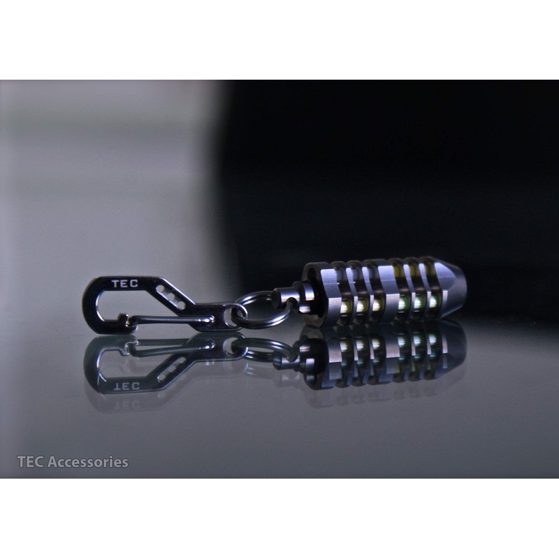TEC Accessories T3-6X Titanium Isotope Triode Fob - Titanium Housing