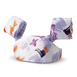 TaktZeit Swim Vest Learn to Swim for Boys Girls 30-50 lbs Pool Floaties for Swimming (Purple Ink)