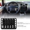 Dashboard Air Vent Auto Center Dash Air Conditioner Vent Grille