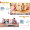 Programmable Thermostat RF Wireless Smart Flame Retardant Electric Heating Temperature