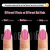 NOVO OVO White French Tip Square Nail Tips Press on