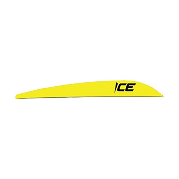 Bohning Ice Vane (100 Pack), Neon Yellow, 3"