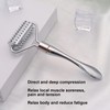 Metal Massage Roller Promote Circulation Muscle Relaxing Acupuncture Roller for