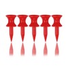 Zivisk Red Golf Tees Plastic 32MM 100 Count Small Castle