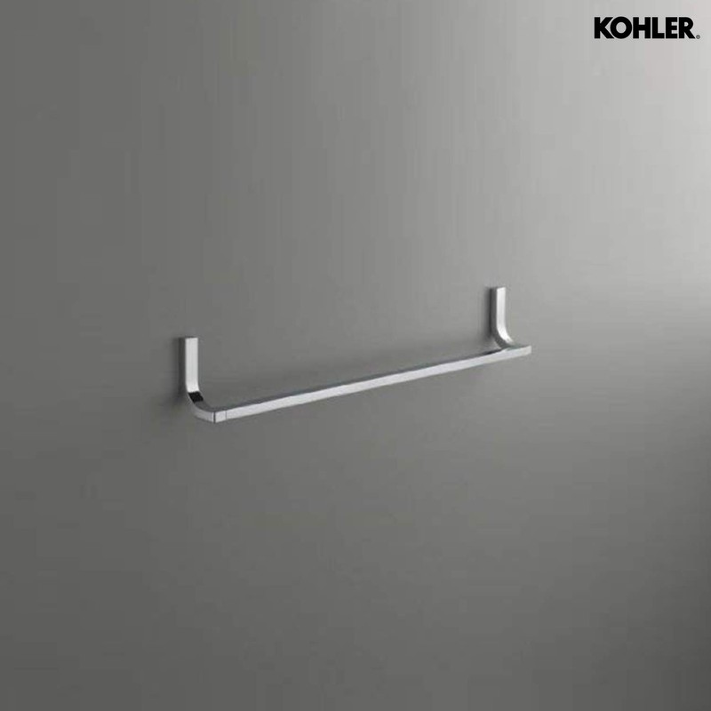 Kohler K-11581-CP Loure 24" Towel Bar, Polished Chrome