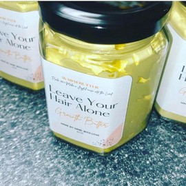 Leave Your Hair Alone Growth Butter| Grow Long and Thick hair| Herbal and Suflur butter blend