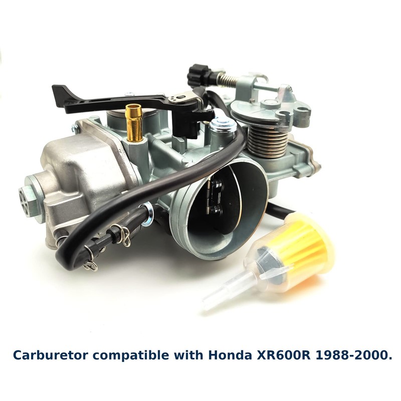 AtticZone XR600R Carburetor Compatible with Honda XR600R 1988-2000 Carb, Replace